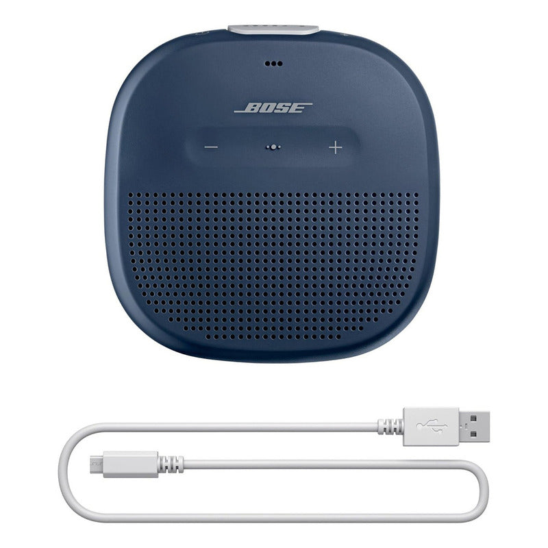 Bose Soundlink Micro Parlante Portatil Bluetooth Resistente Al Agua Certificación Ipx7 Azul Oscuro