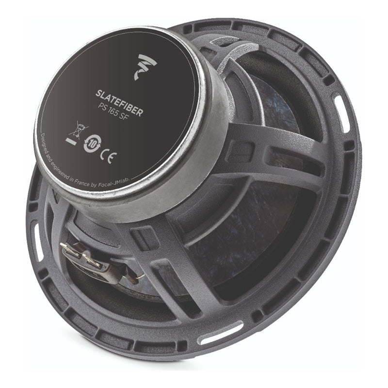 Set De Medios Focal Slatefiber Ps 165sf 6.5inc 2vias 80wrms