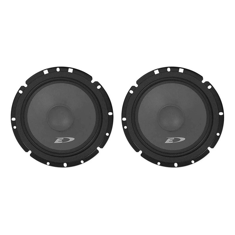 Nuevas Bocinas Alpine 6.5 Altavoces Dos Vías Con Componentes Color Negro