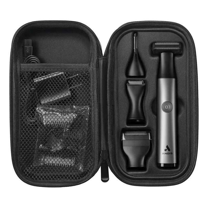 Maquina Andis Inalámbrica Rostro, Nariz Y Orejas Modelo Inedge Lithium-ion Sbt1, Estuche Blando