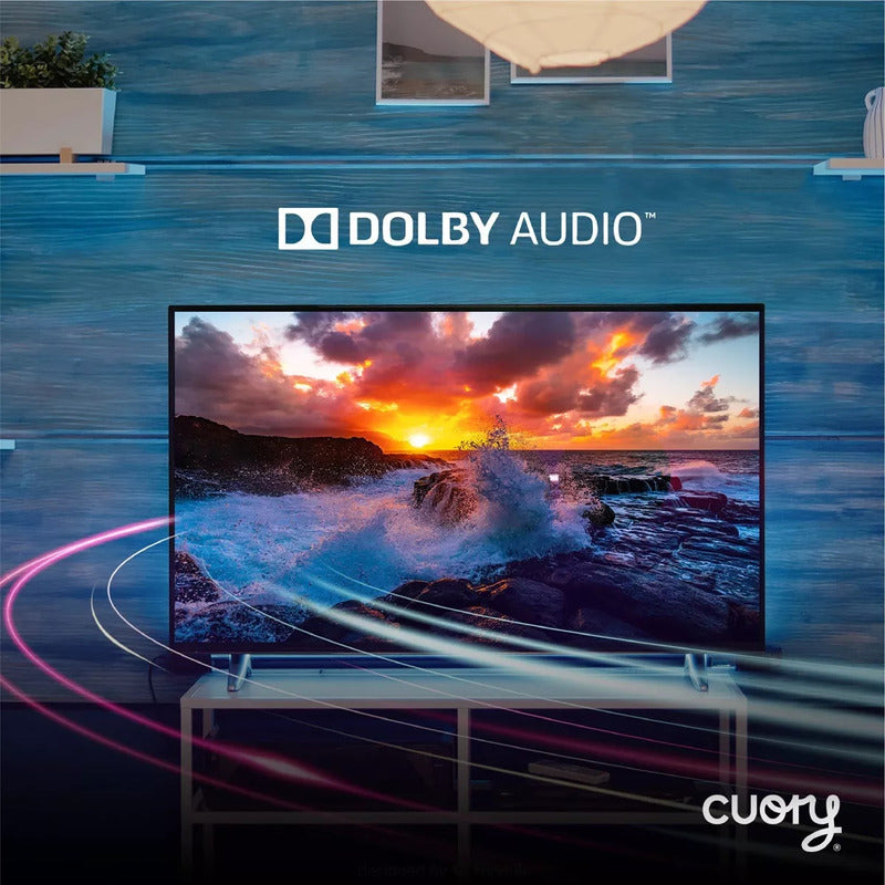 Smart Tv Pantalla 32 Pulgadas Cuory Android Tv Dled Hd Bluetooth Dolby Audio