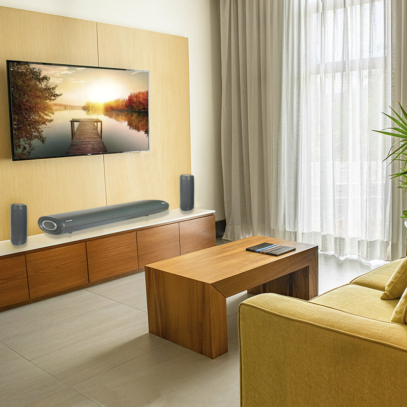 Barra De Sonido Smart Tv Pure Acoustics Bluetooth Subwoofer