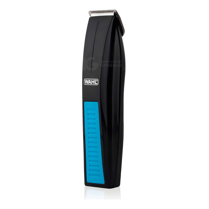 Máquina Rasuradora Para Barba Y Bigote Wahl® Kit 5537-506mx Color Negro Con Azul