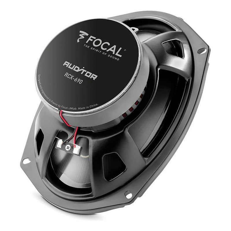 Bocinas Focal Auditor Rcx 690 6x9 80w Rms 160w Max 3 Vías Color Negro
