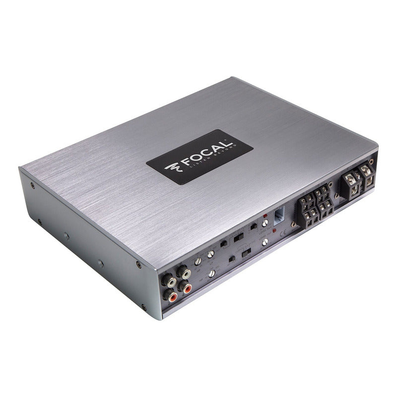 Amplificado De Audio Focal 4 Canales Clase D Fdp 4.600 V2 Color Plateado