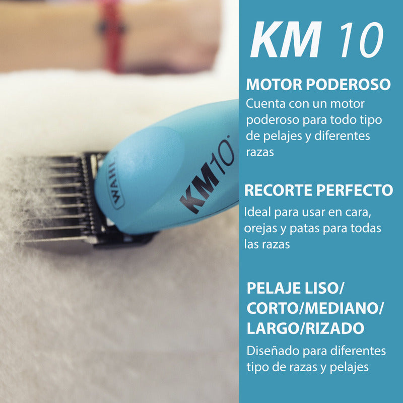Wahl Professional Animal Km10 Kit De Cortadora De 2 Velocidad