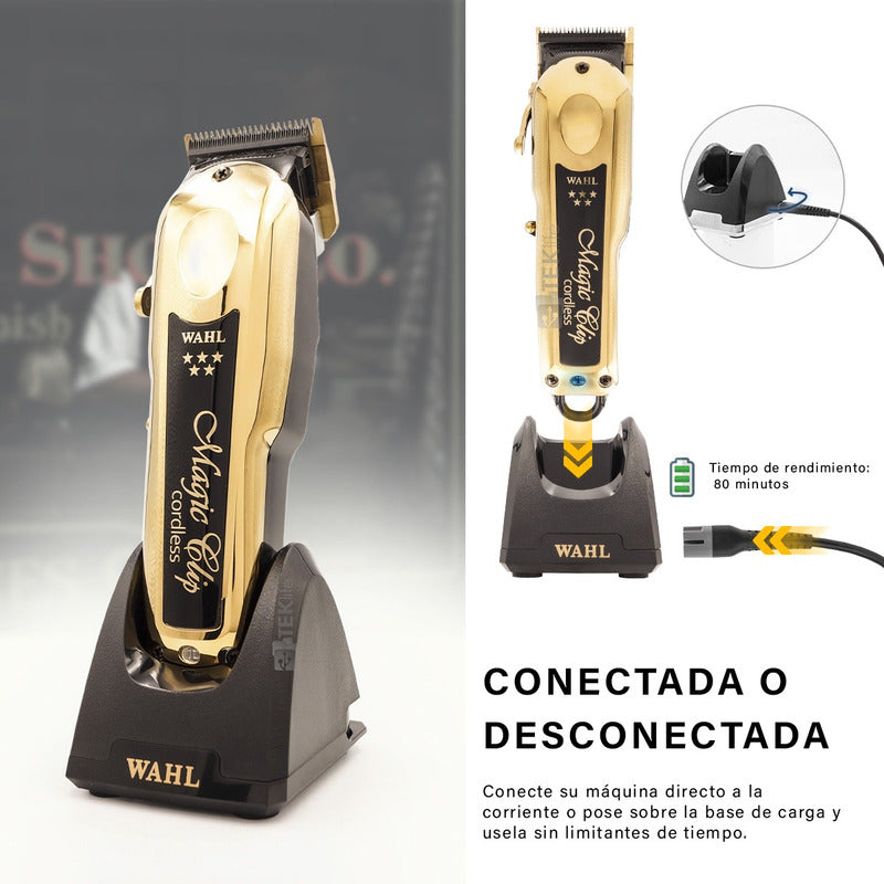 Wahl 5 Star Magic Clip Edición Gold Cortapelo Inalambrica