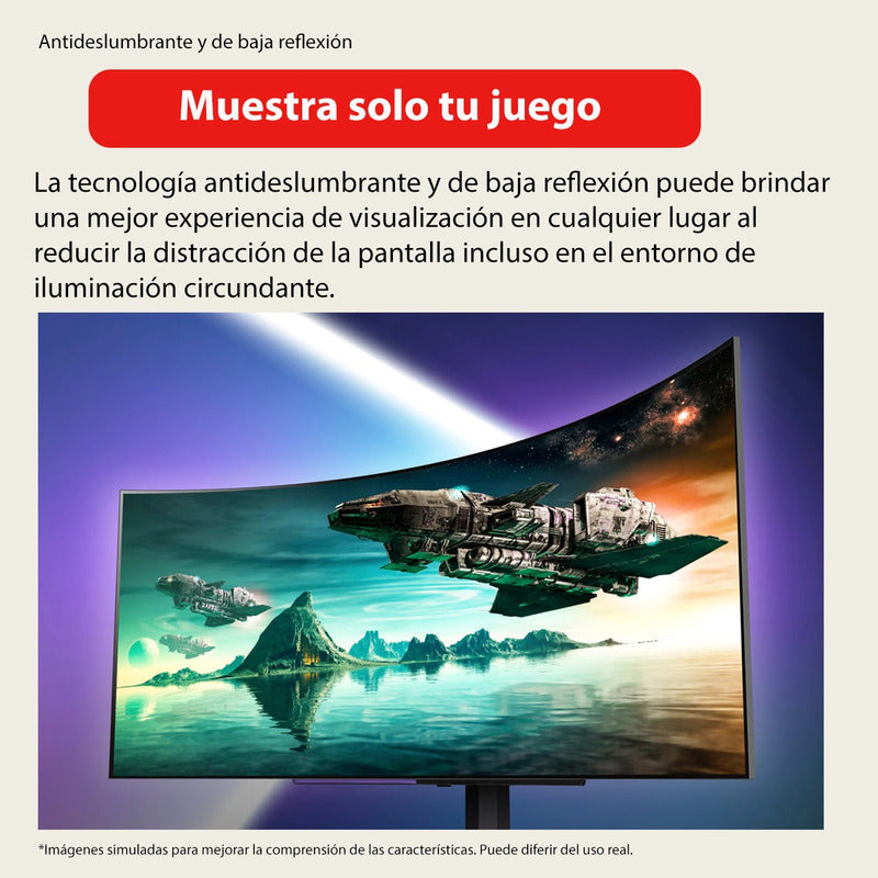 Monitor Gamer LG Ultragear 45 Curvo 45gs96qb Oled Bocinas