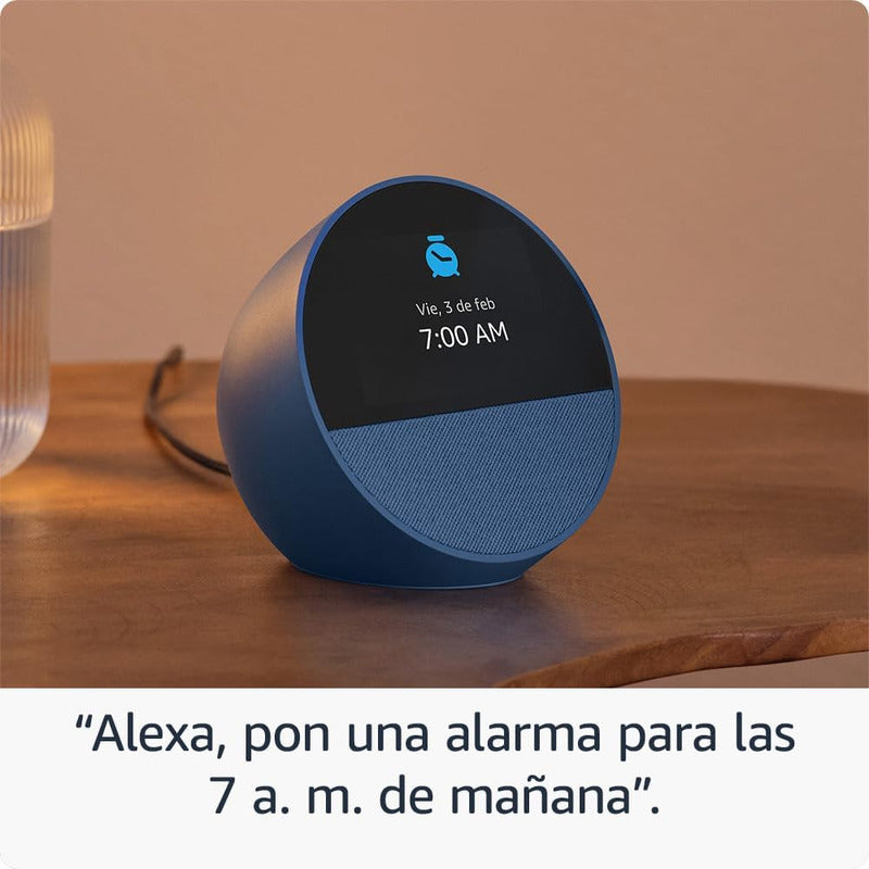 Amazon Echo Spot Azul Color Azul Acero