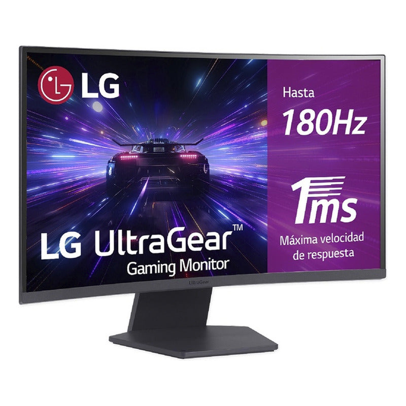 Monitor LG Ultragear 27 Qhd Curvo 1000r, 1ms Freesync 180hz