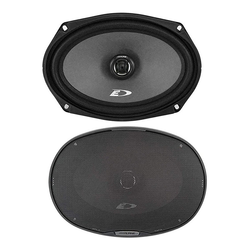 Nuevas Bocinas Coaxiales 2 Vías Alpine 6x9 280 Vatios