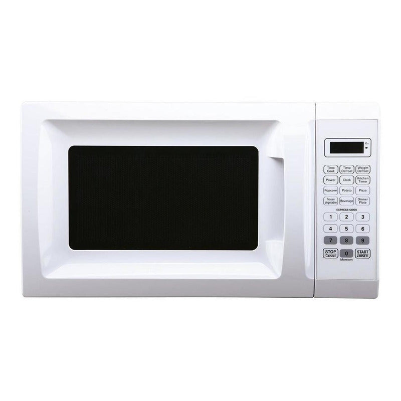 Horno Microondas Midea Mmdp07s2cw Blanco 0.7 Pies 10 Niveles