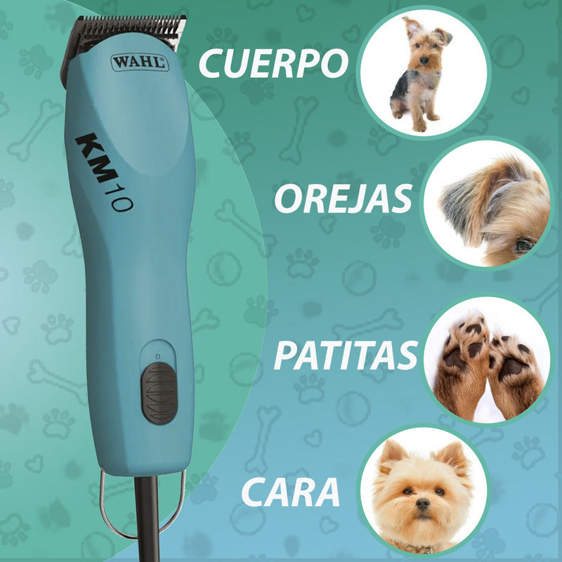Wahl Professional Animal Km10 Kit De Cortadora De 2 Velocidad