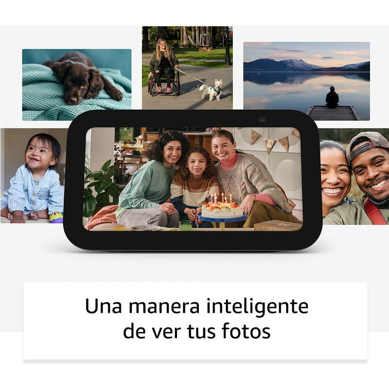 Asistente Virtual Echo Show 5 (3rd Gen) Con Alexa Carbón Amazon