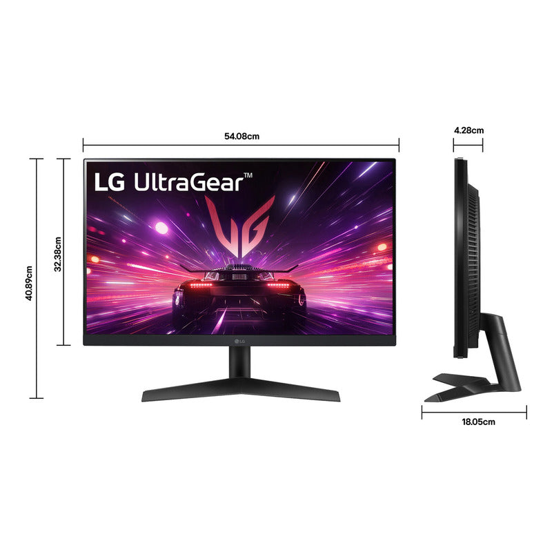 Monitor Gamer LG Ultragear 24p Full Hd 24gs60f