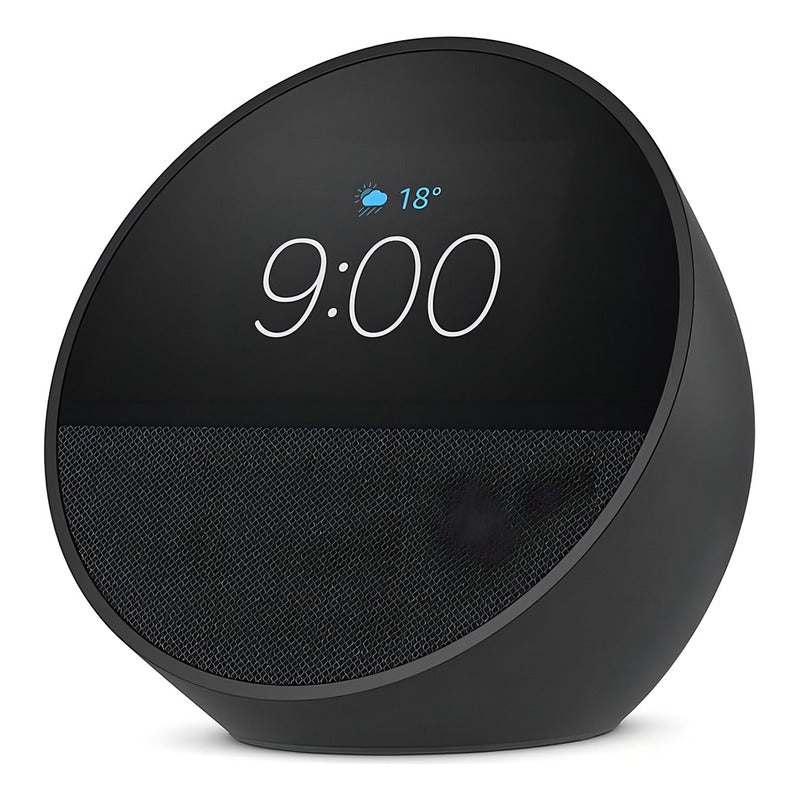 Amazon Echo Spot Bocina Y Despertador Inteligente Negro B0bf