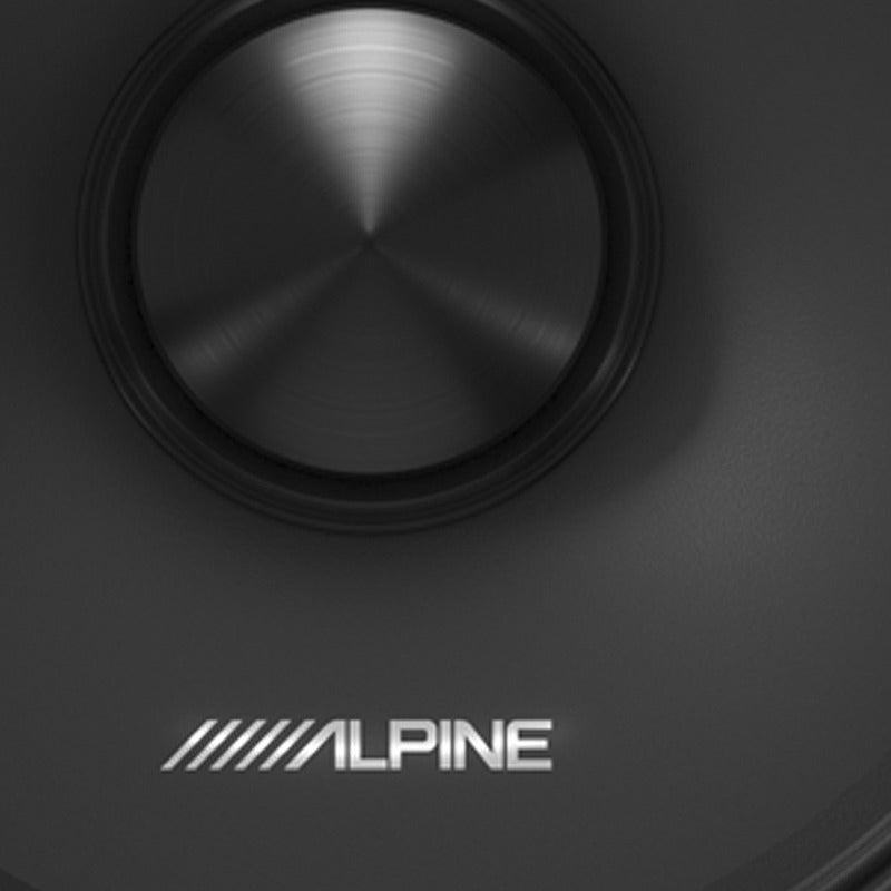 Kit De Bocinas Alpine 6.5 Dm-65c Altavoces Coaxiales 2 Vías Color Negro