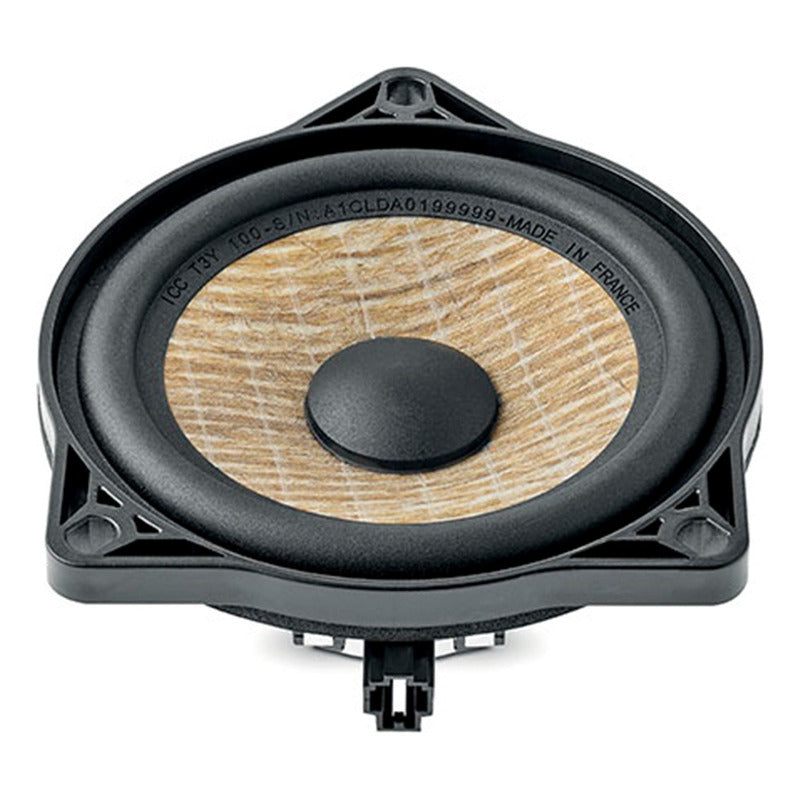 Bocina Vía Central Focal Ic T3y 100 50w Rms Plug & Play Color Negro