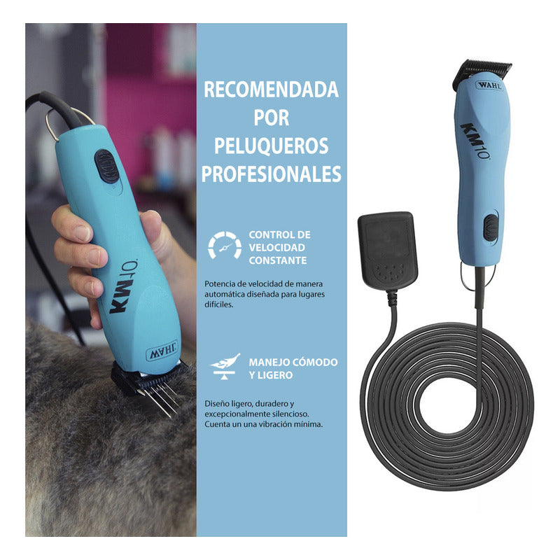 Wahl Professional Animal Km10 Kit De Cortadora De 2 Velocidad