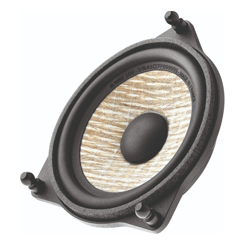 Set De Medios Focal Is Mbz 100 2 Vias Plug And Play 4 PuLG Color Madera
