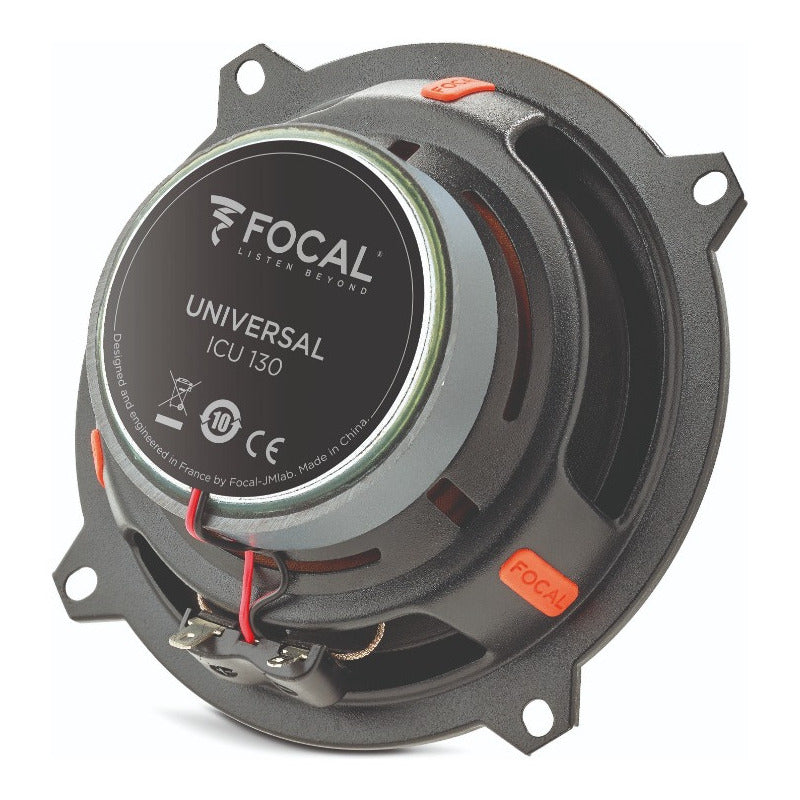 Bocinas Para Auto Focal Universal Icu130 5inc 2vias 60w Rms