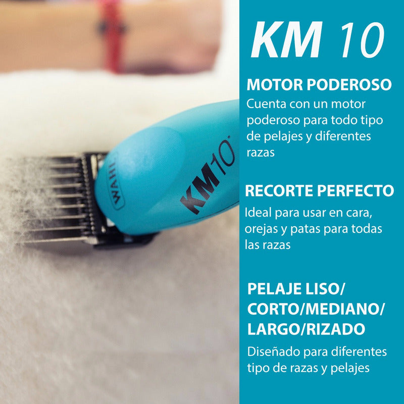 Cortadora De Pelaje Wahl Para Mascotas Km10 Pro 2 Velocidade