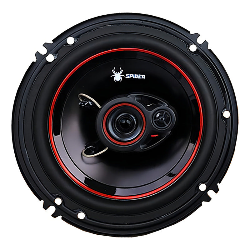 Bocina Spider 6 Pulgadas Pro Audio 3 Vías Potencia Rms 80 W Max Potencia 400 W