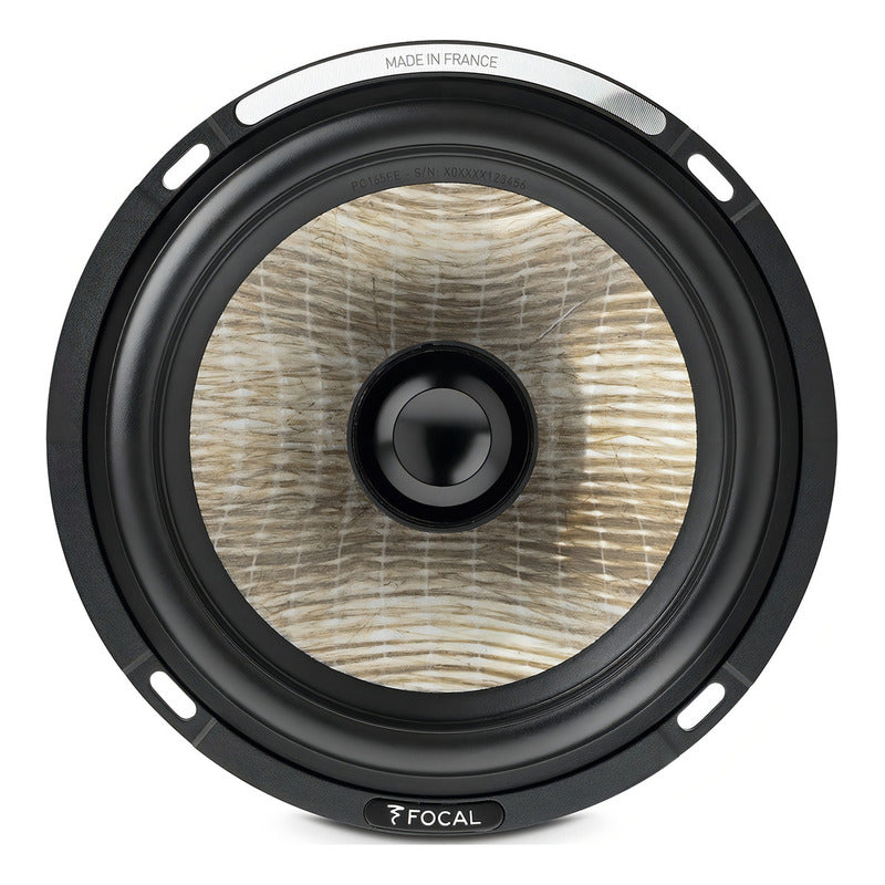 Bocinas Coaxiales Focal Pc165fe 6.5 Pulgadas Membrana Flax Color Negro