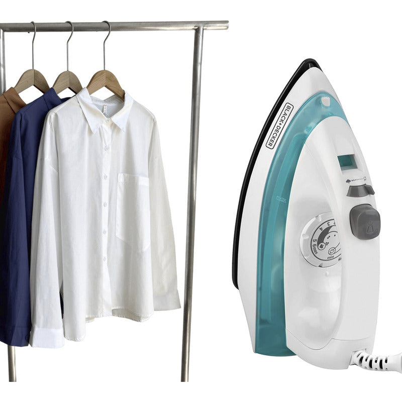 Plancha Vapor Black+decker Quick'n Easy Suela Antiadherente