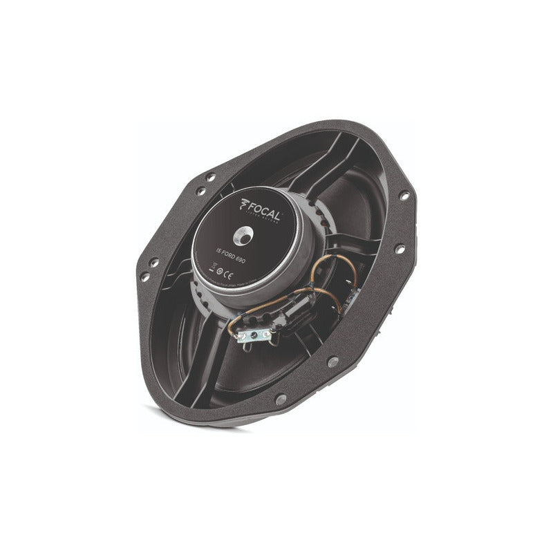 Bocinas Para Auto Focal Is For 690 6x9inc 2vias 75wrms Color Negro