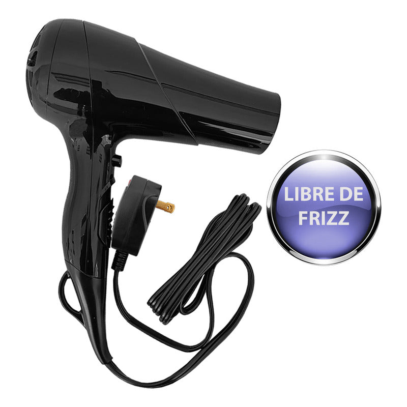 Secadora De Cabello Andis Ionica Turmalina 1875w Negra Lcs-1