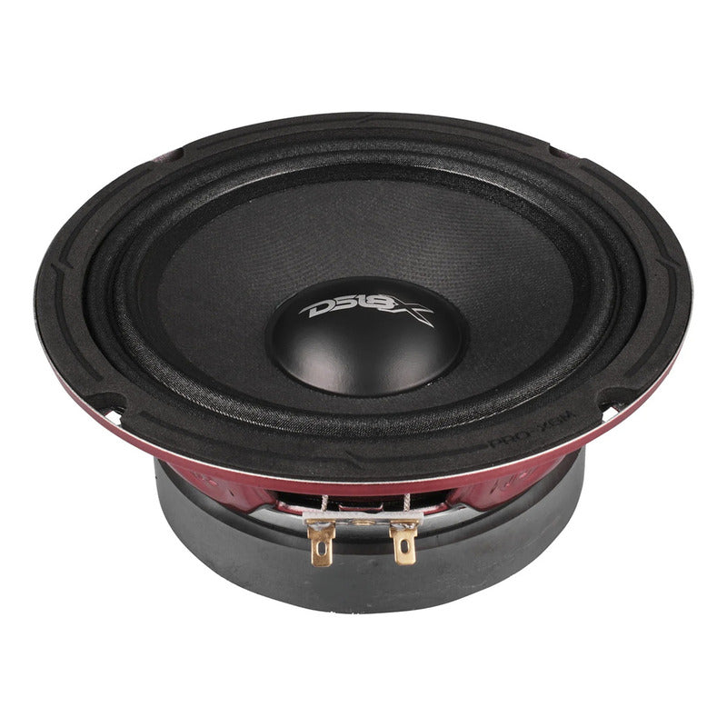 Altavoz Ds18 Medios 6 6.5 Pulgadas Woofer Pro X6m 450w Audio Auto Color Negro