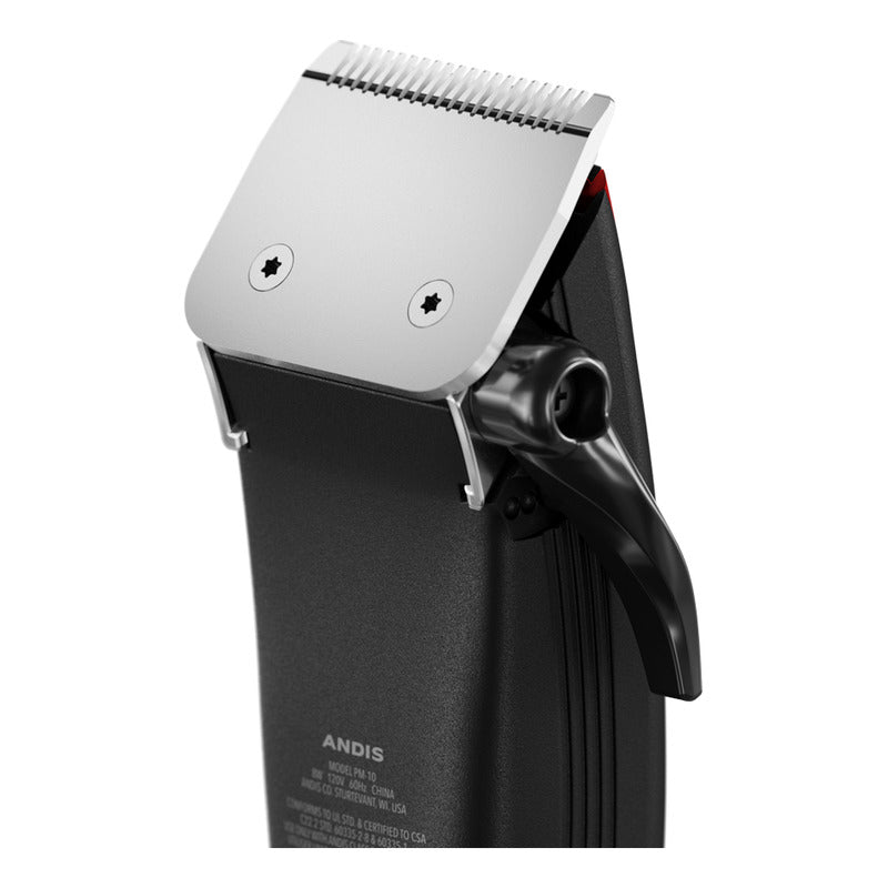 Maquina Rasuradora De Pelo Andis Ultra Clip 110v Series Pm-10 Incluye Kit Con 4 Guías Y Tijeras