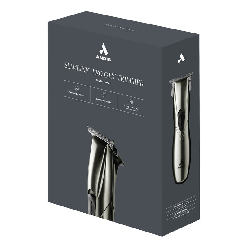 Maquina Trimmer Rasuradora De Pelo Barba Y Bigote Andis Slimline Pro Li Gtx D-8 Chrome 127v 32270