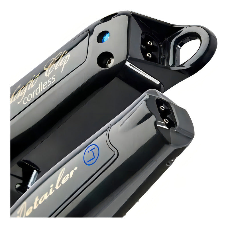 Maquinas Para Cortar Cabello Barber Combo Black Cordless Wahl Con Holograma De Autenticidad Trimmer Detailer Li + Clipper Magic Clip Para Barberías Y Estéticas
