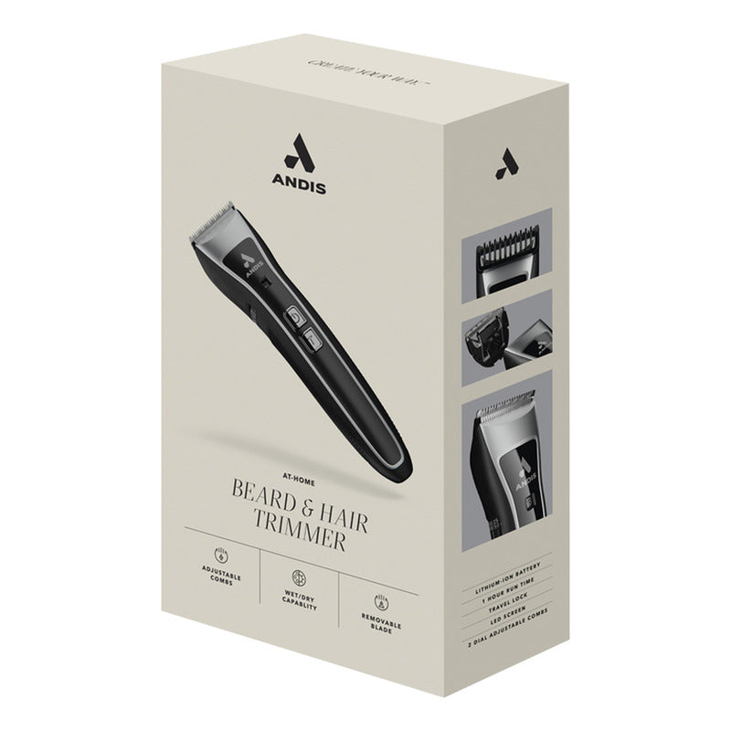 Kit De Maquina Recortadora Andis Barba Y Cabello 6 Pzs Wdt-1