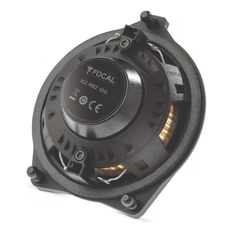 Bocinas Para Autos Focal Icc Mbz 100 4 Inc 25w Rms 50w Max Color Negro