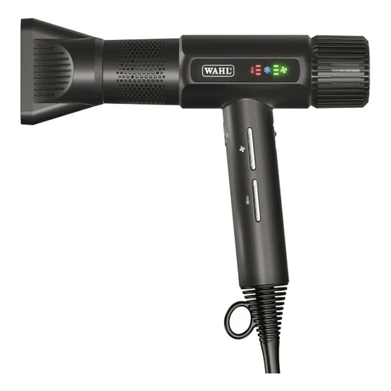 Vanquish Wahl Professional, Secadora De Cabello Con Control De Flujo De Aire, Potente Motor, 4 Temperaturas De Calor, 3 Ajustes De Velocidad, Limpieza Automática, Diseño Ligero