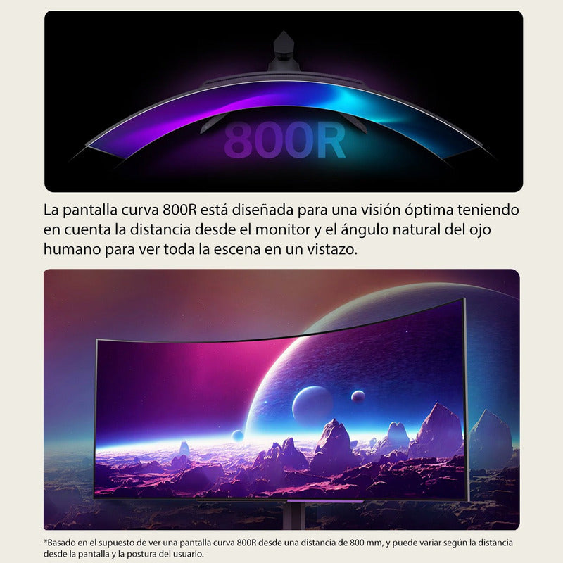 Monitor Gamer LG Ultragear 45 Curvo 45gs96qb Oled Bocinas