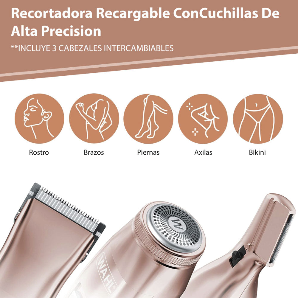Depiladora de cuerpo y cara Wahl