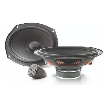 Bocinas Para Auto Focal Universal Isu690 6x9inc 2vias 80wrms