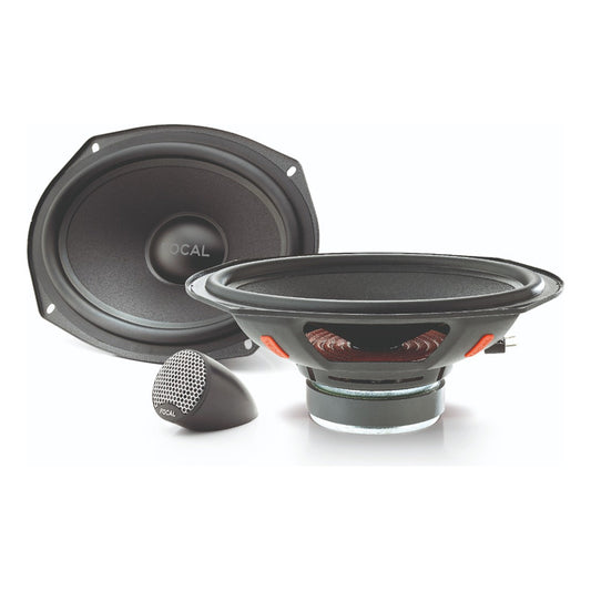 Bocinas Para Auto Focal Universal Isu690 6x9inc 2vias 80wrms