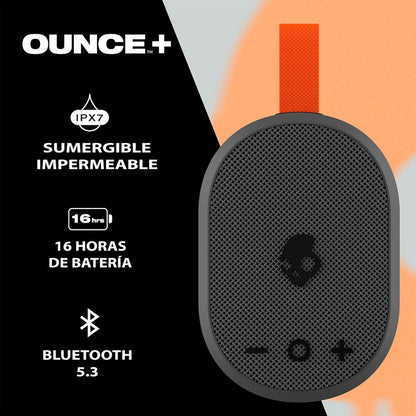 Skullcandy Ounce+ Mini Bocina Bluetooth Portátil Ipx7 16hrs