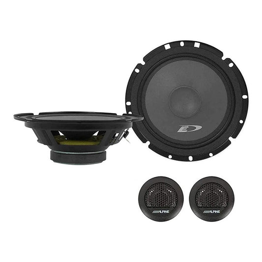Nuvas Bocinas Alpine 6.5 Altavoces Dos Vías Con Componentes