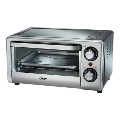Horno Eléctrico Tostador Oster Cap. 10 Lt Plata Cronometro