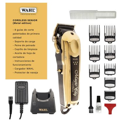 Wahl 5 Star Magic Clip Edición Gold Cortapelo Inalambrica
