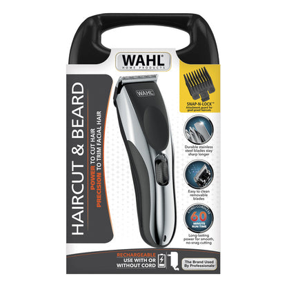 Maquina Rasuradora Wahl Inalámbrica Para Barba Y Cabello 963
