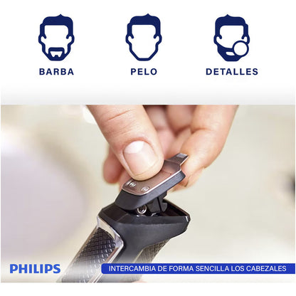Rasuradora Philips Multigroomer Norelco Mg3740/40 Negra 127v