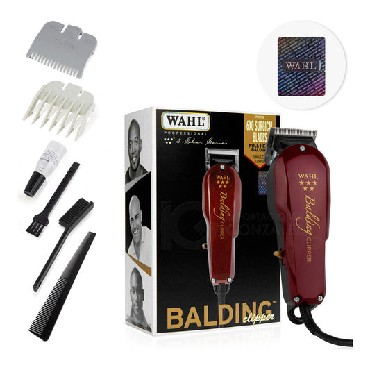Máquina Cortadora De Pelo Wahl® Professional 5 Star Clipper Balding 8110 Original Con Holograma De Autenticidad 127v