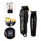 Maquinas Para Cortar Cabello Barber Combo Black Cordless Wahl Con Holograma De Autenticidad Trimmer Detailer Li + Clipper Magic Clip Para Barberías Y Estéticas